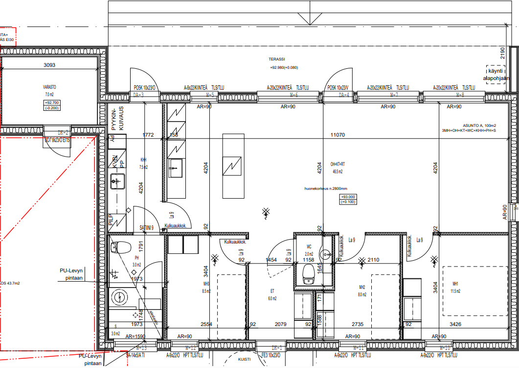Pohjakuva (4h, kt, wc, khh, ph, s)